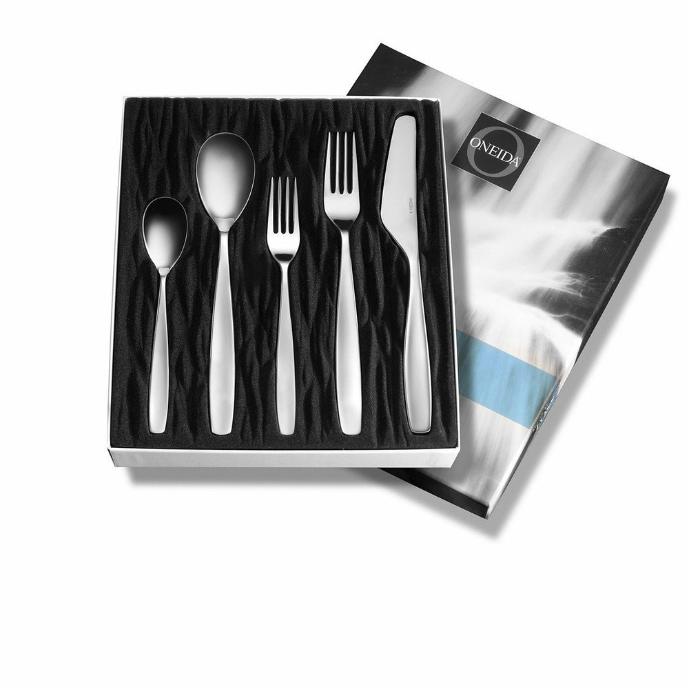 Oneida Naturally Norwegian Foss 40 Piece - Service for 8 | Extra 30% Off Code FF30 | Finest Flatware