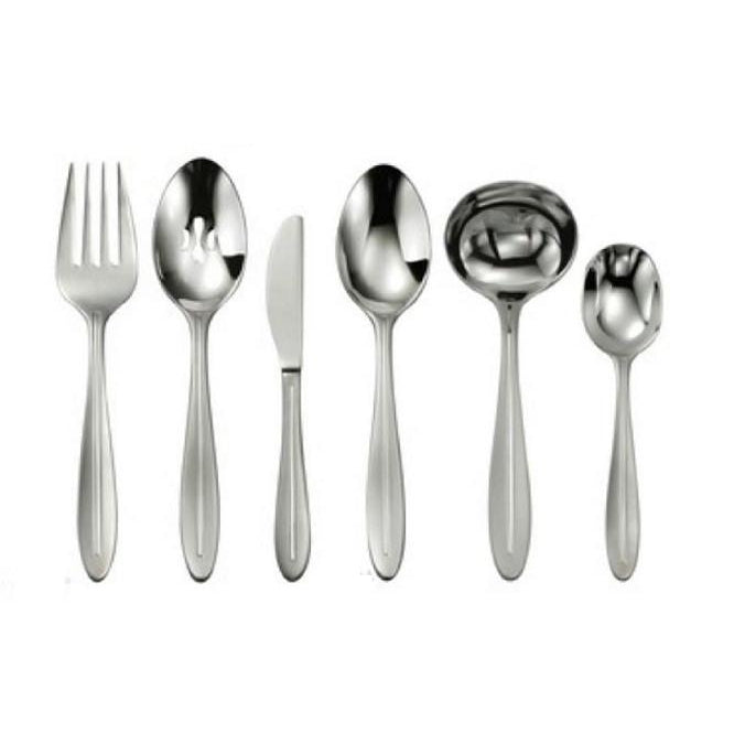 Oneida Stave 6 Piece Hostess and Serving Set | Extra 30% Off Code FF30 | Finest Flatware