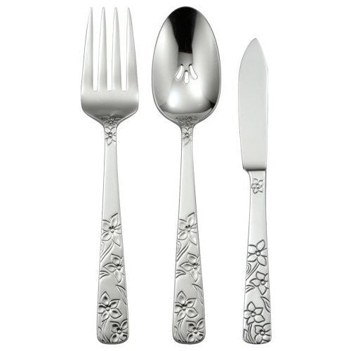 Oneida Veranda 3 Piece Serving Set | Extra 30% Off Code FF30 | Finest Flatware